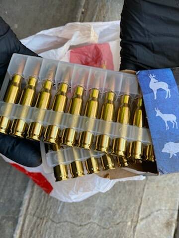 Police seized ammunition as part of their inquiries. Picture: NSW Police