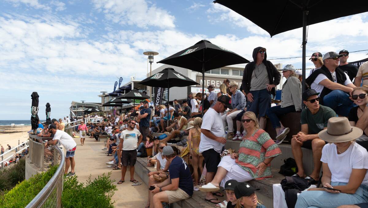 VISITATION: Events such as Surfest, which was held from January to early March before restrictions were introduced, have helped put Newcastle on the map. Pictures: Max Mason-Hubers