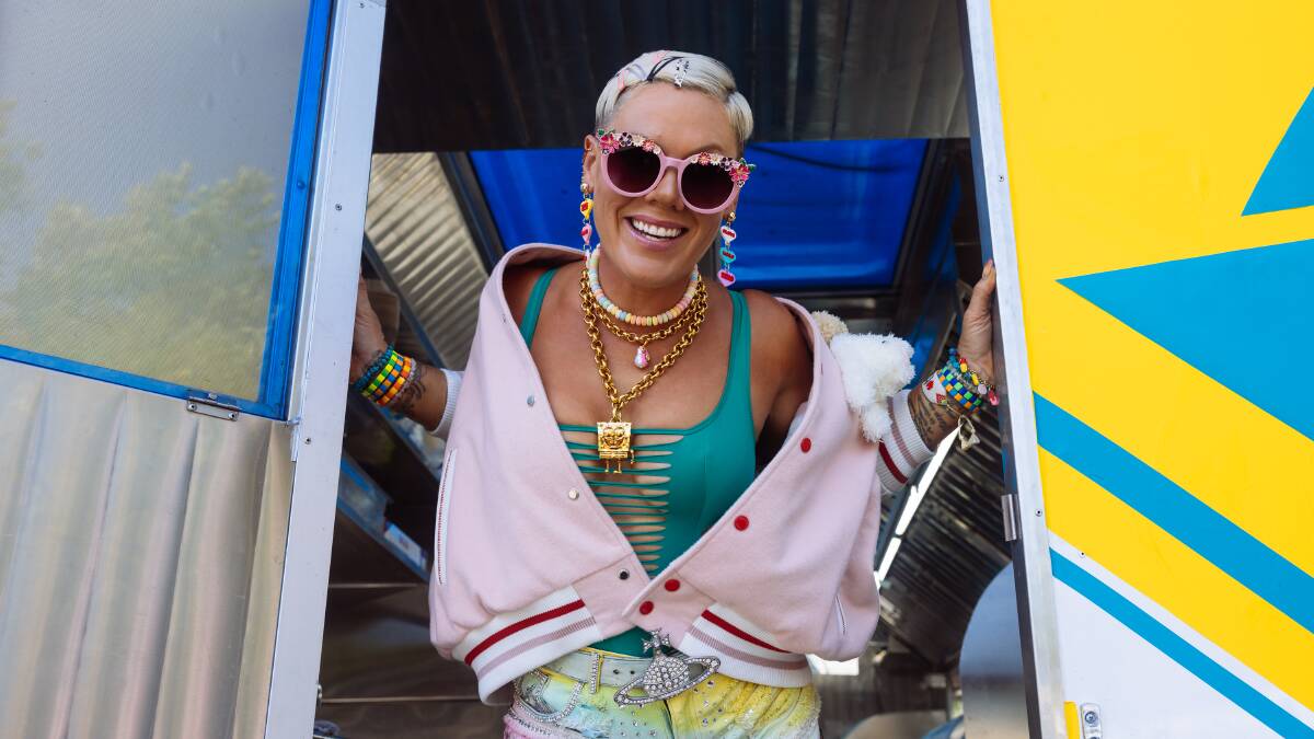 Pink will return to Newcastle for the first time since 2009. Picture supplied