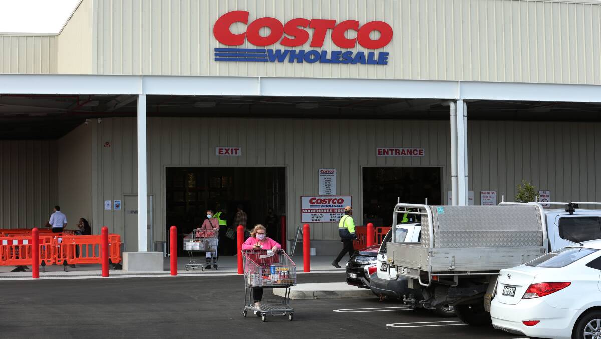 DEVELOPMENT: The $49 million Costco warehouse opened at Boolaroo this year. Picture: Simone De Peak