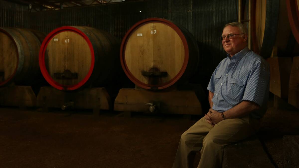 Bruce Tyrrell of Tyrrell's Wines said his sales had been strong since the cellar door had reopened. 