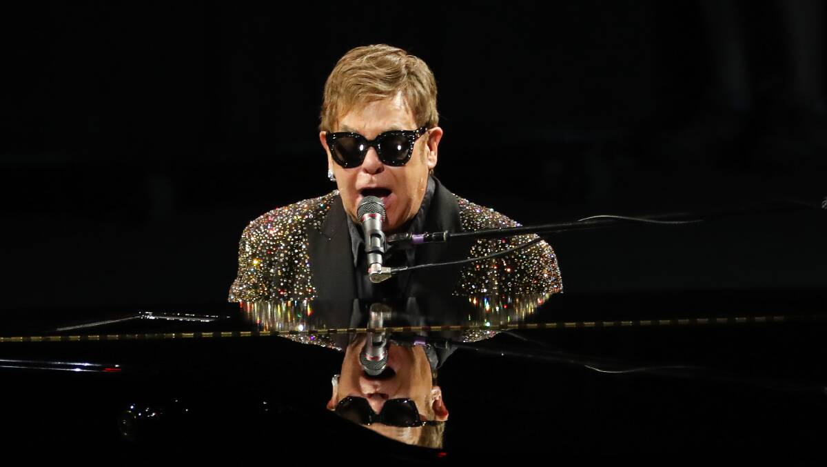 Elton John will perform at McDonald Jones Stadium on January 10.