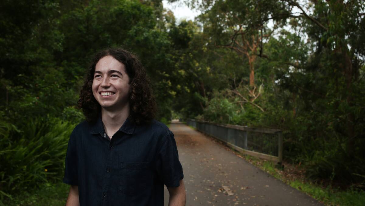 BACKING: Bryce Ham, who ran as an independent for Lake Macquarie council last year, made the proposed path a major part of his campaign. Picture: Simone De Peak