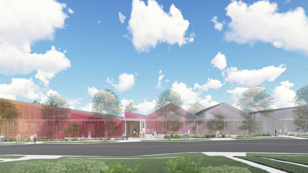 An artist's impression of the new multi-purpose centre at Windale