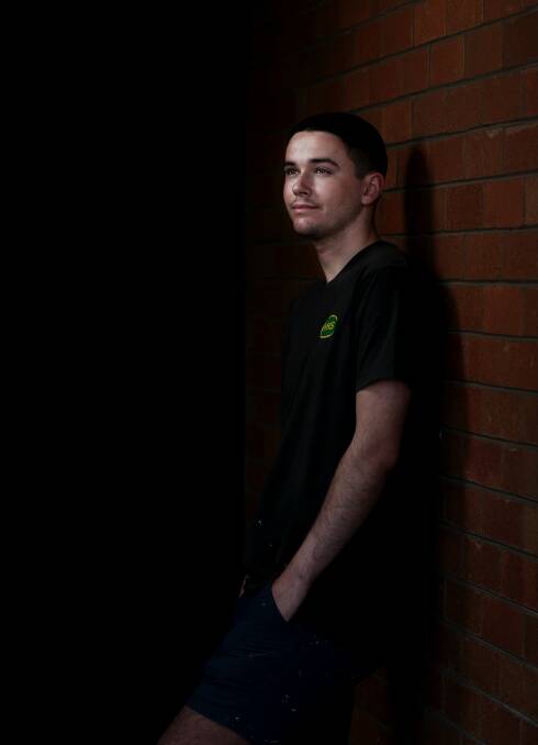 HEALTH: Harry Fuller, 18, decided to get the AstraZeneca vaccine after COVID-19 re-emerged in Newcastle. Picture: Simone De Peak