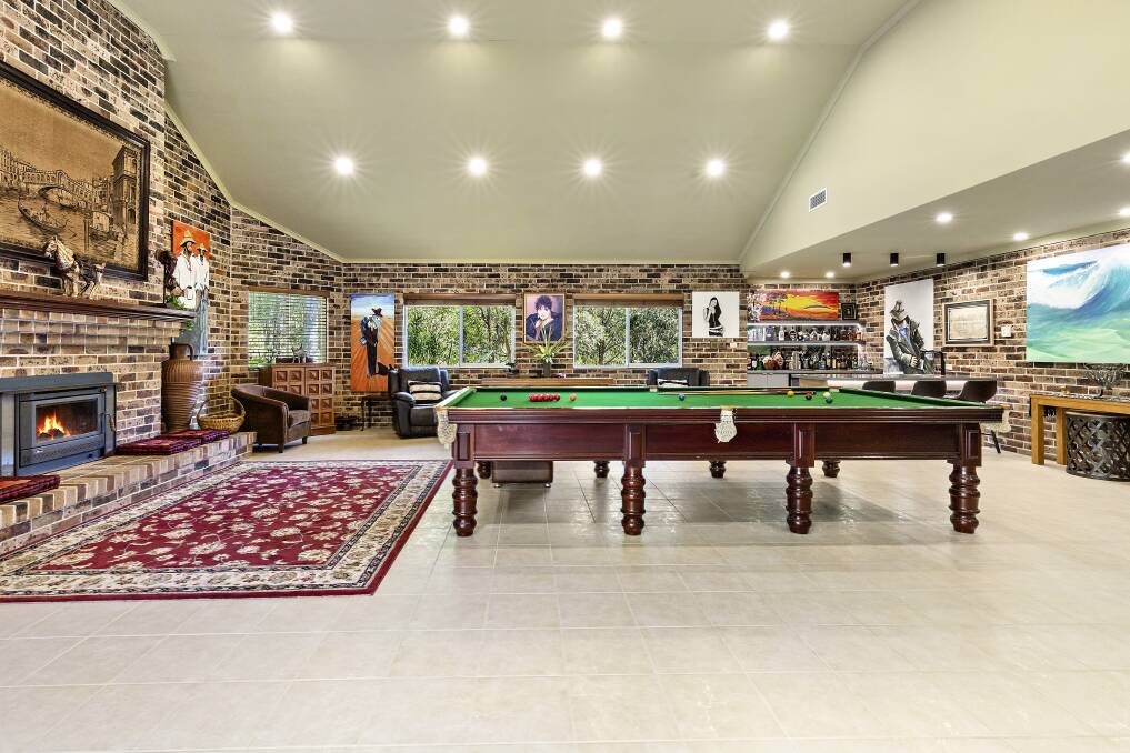 The games room. 