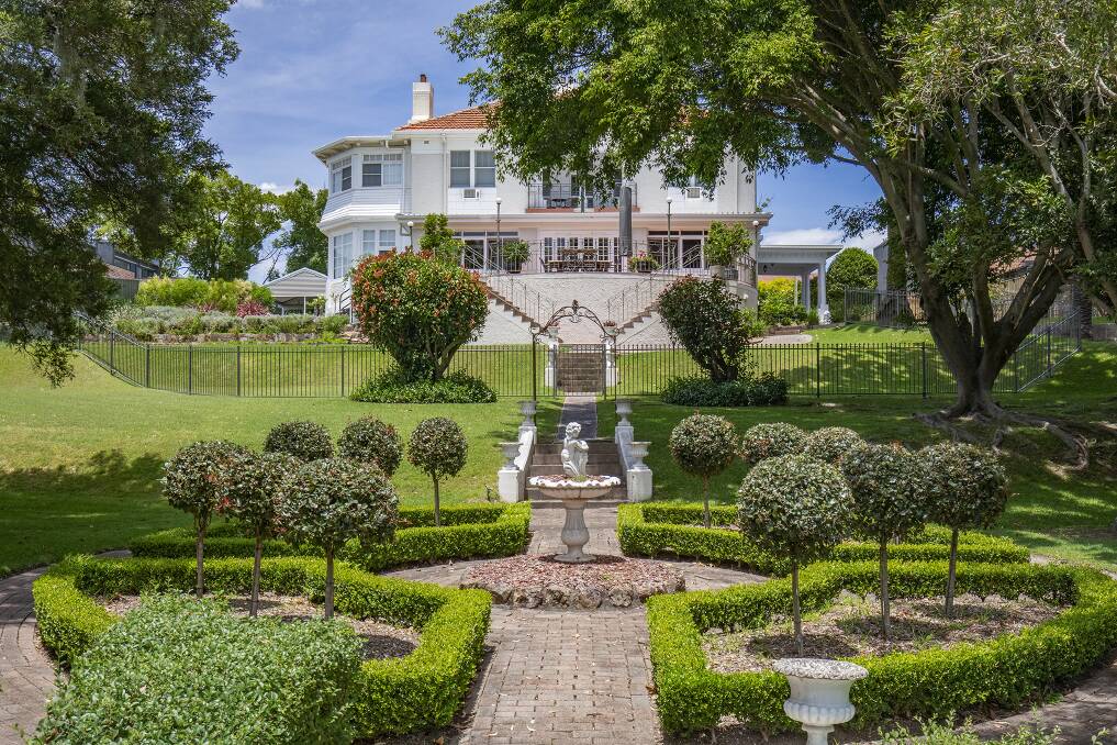 GRAND DESIGNS: Mayfield's historic Bella Vista mansion is up for sale.