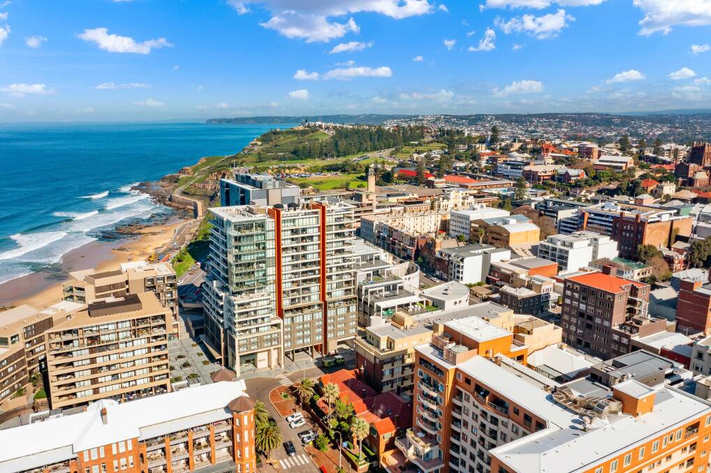 REACHING HIGHER: Big prices are being recorded in Newcastle's apartment scene.