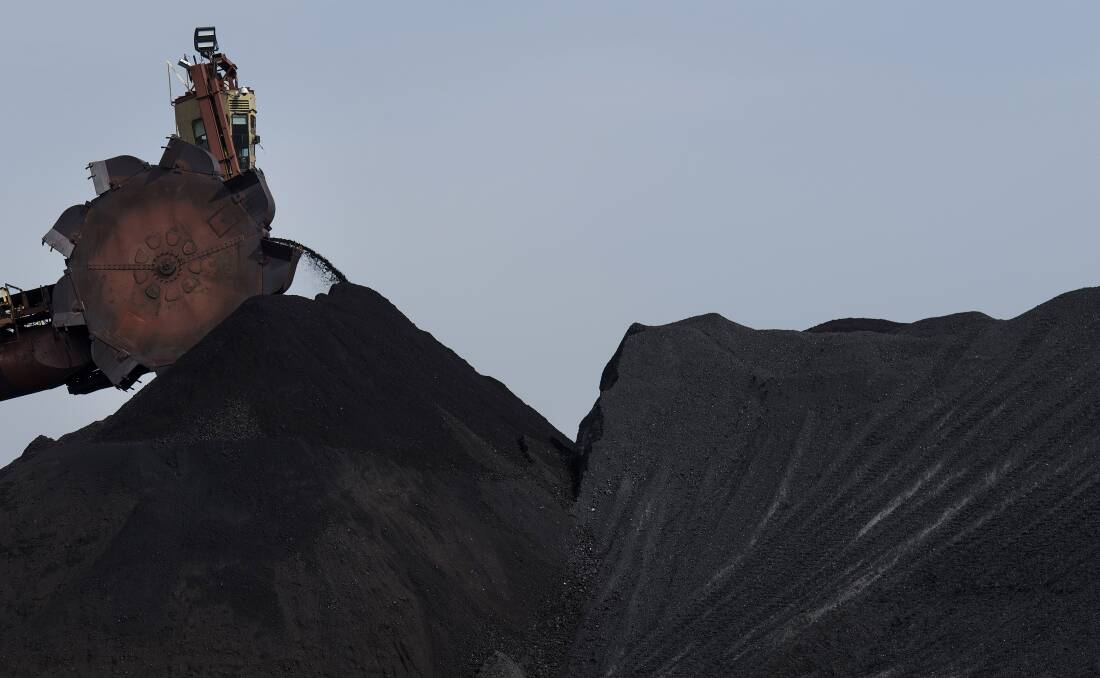 STOCKPILED WEALTH: Coal prices are down, but volumes are up. Developed nations might want renewable energy, but the developing world wants cheap energy, and now.