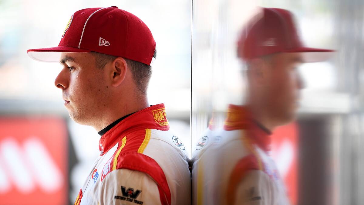 TIME TO REFLECT: Scott McLaughlin in pit lane. Picture: Getty Images