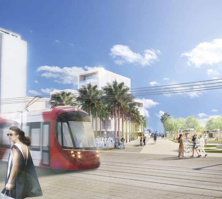 TEST: Infrastructure NSW will review Newcastle's light rail project.