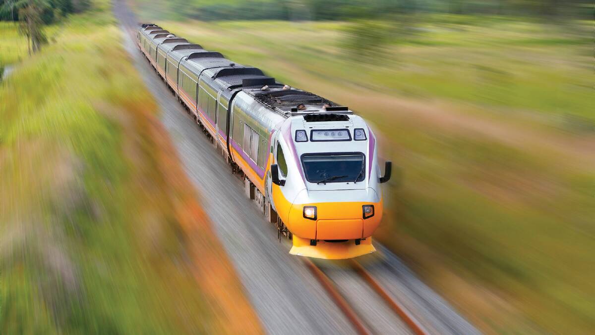MOVING: Australian governments have pursued visions of a high-speed east coast rail link since the 1980s. 