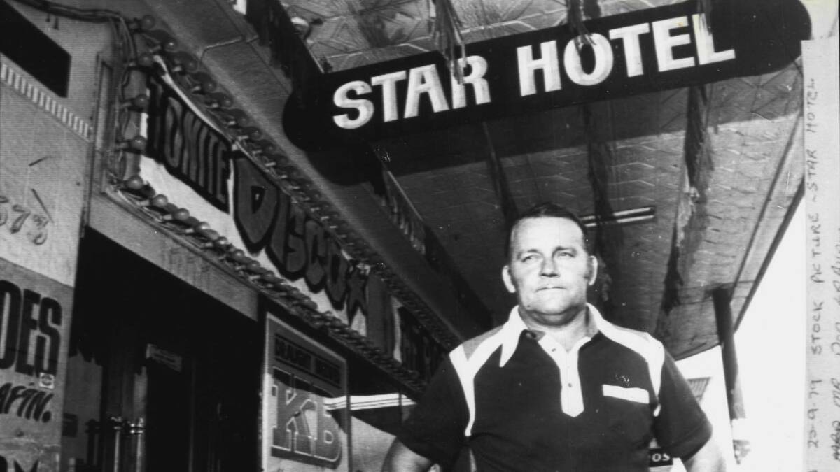 SUCCESS: Don Graham outside the Star Hotel - the former Sydneysider's push for live music helped turn the pub into a successful business.