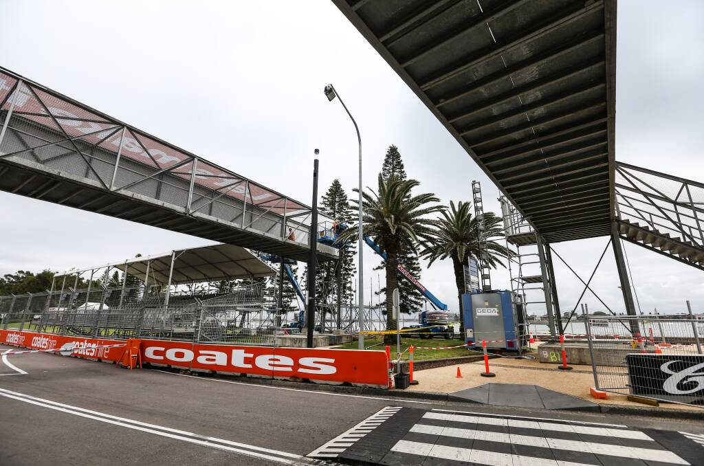 COUNTDOWN: The Newcastle 500 starts with practice sessions on Friday.
