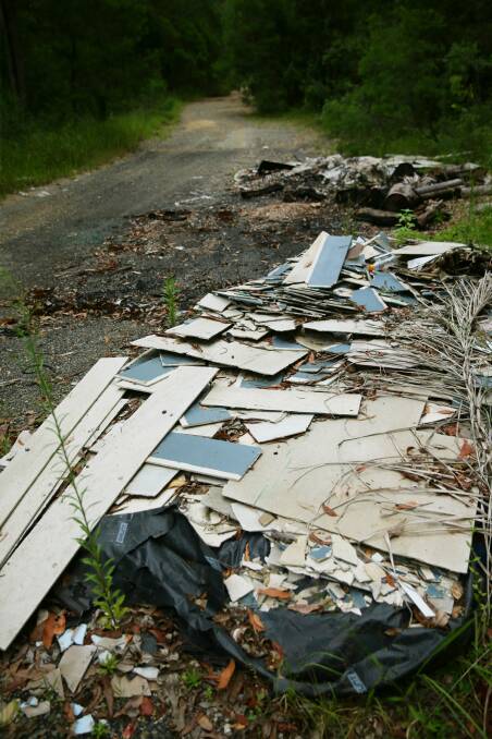 MESS: Illegal dumping is on the rise because of high waste disposal costs.