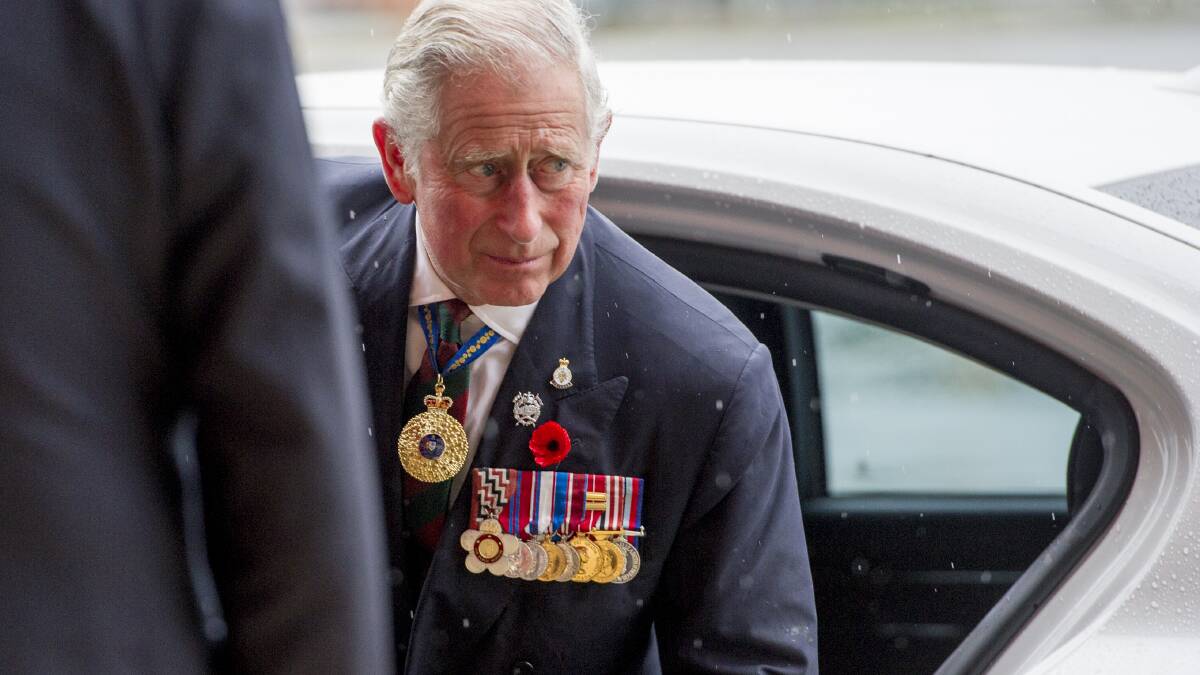 Prince Charles is the new King. Picture by Jay Cronan