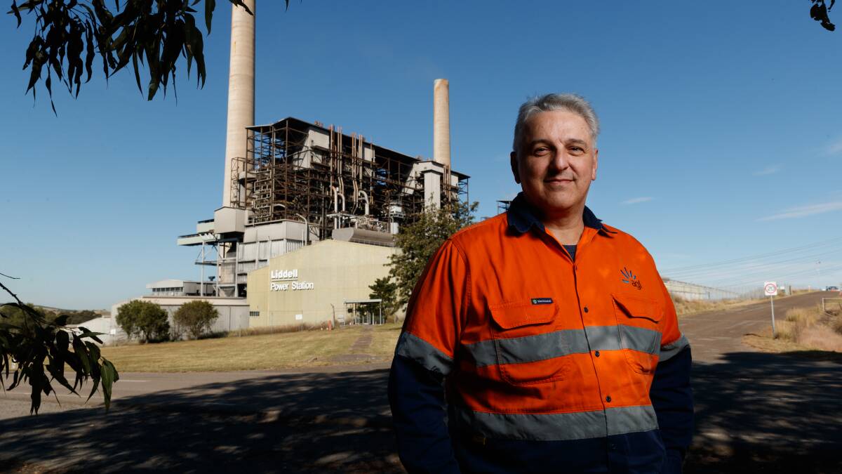 Liddell Power Station general manager Len McLachlan. Picture: Max Mason-Hubers