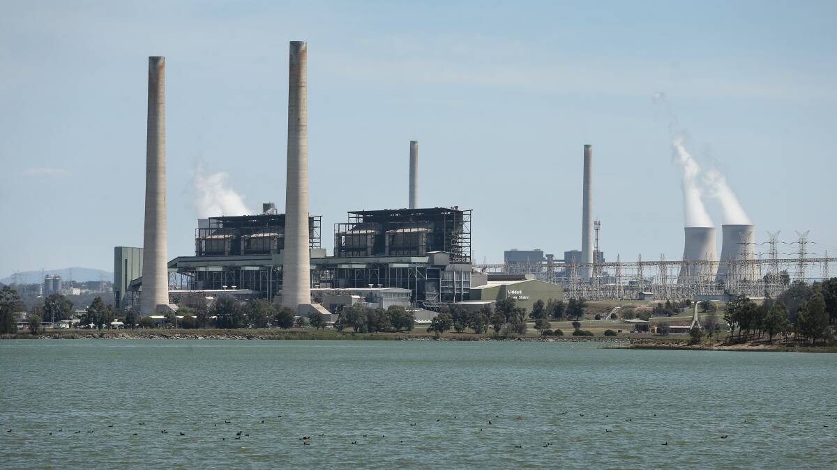 ON THE WAY OUT: Liddell power station will soon be out of puff.