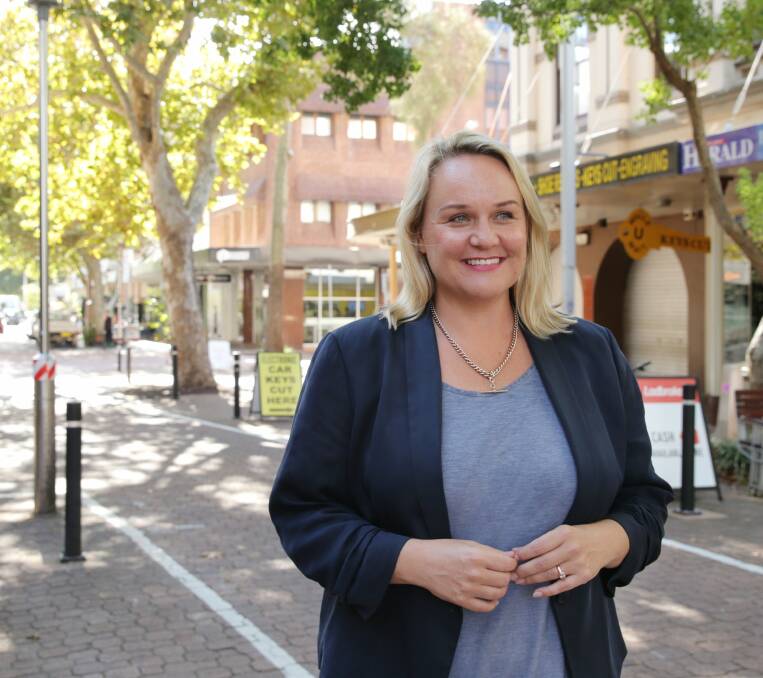 ON TRACK: Lord Mayor Nuatali Nelmes says the 'Connecting Newcastle' plan will go before council.