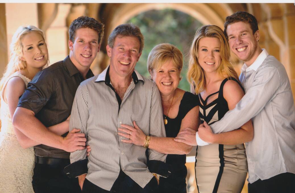 FAMILY BUSINESS: (from left) Joel and his wife Tori, Ian and Leanne, Amy and Ryan Pettigrew. 