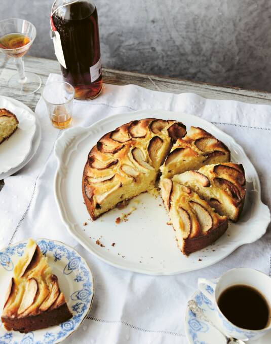 Torta di mele e marmellata - apple and jam cake. Picture: Supplied
