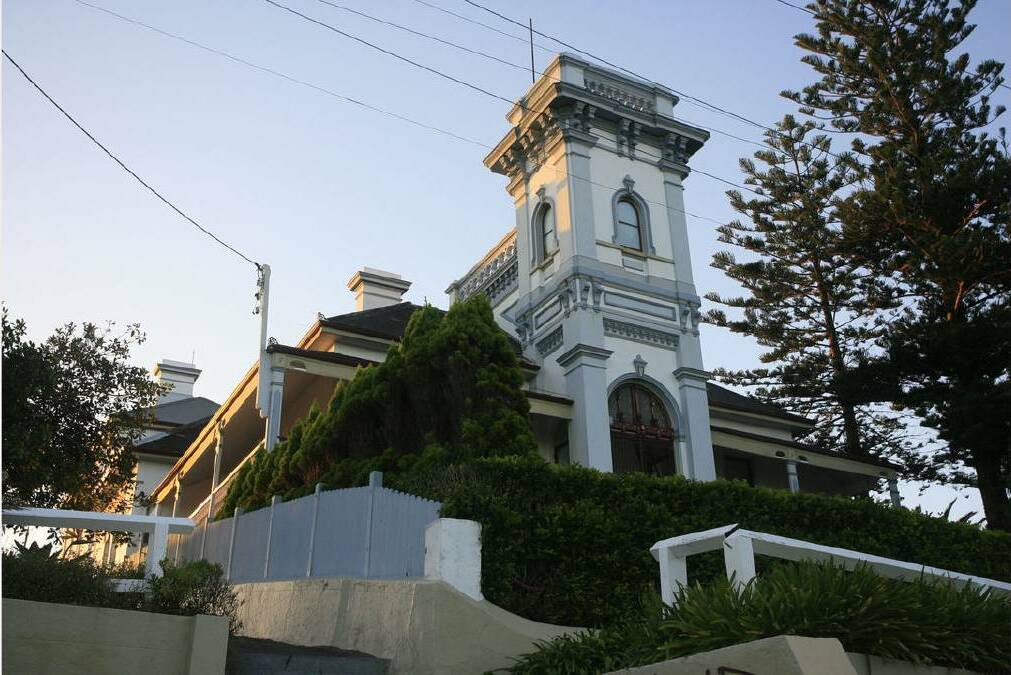 LAVISH: Jesmond House sits atop The Hill and is Newcastle’s most expensive property. It sold for a record $7 million in 2008. 