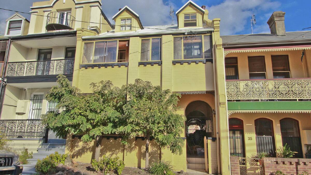 CHARMING: Victorian style architecture and period homes dominate Cooks Hill. The suburb is most popular with young professionals and couples without children. 