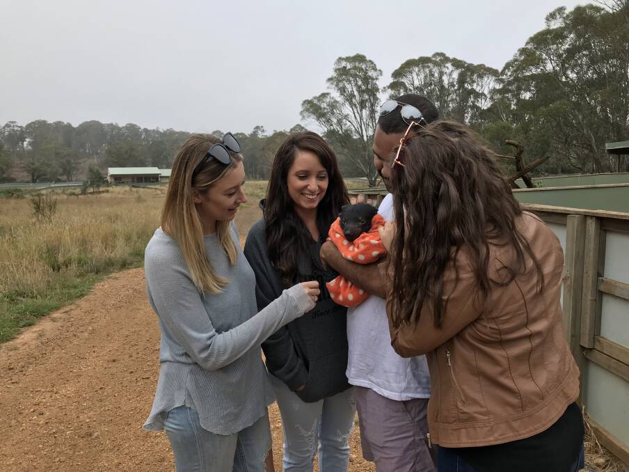 UP CLOSE AND PERSONAL: During the school holidays, Aussie Ark welcomes locals and visitors alike to meet some of Australia's most endangered species. Picture: AUSSIE ARK