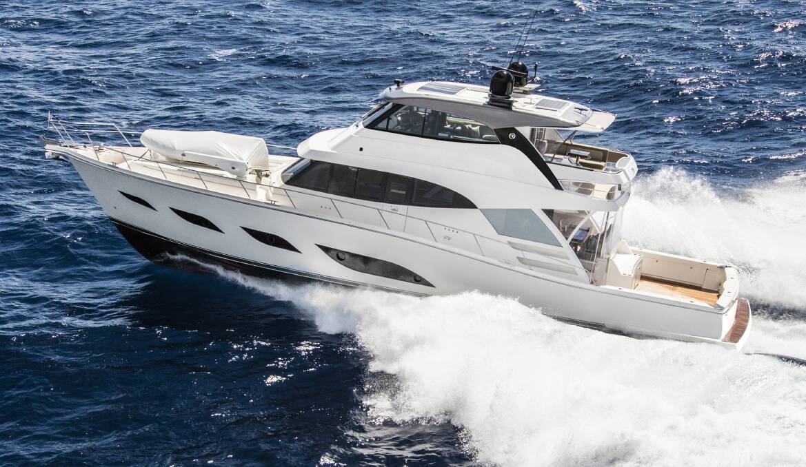 GLORIOUS: The 72 Sports Motor Yacht.