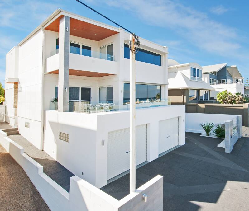 BUY THE BEACH: No 10 Bar Beach Avenue sold off-the-market for $4.1million. Agent George Rafty said the result was a record for the popular suburb. The property has great views over Empire Park and Bar Beach.