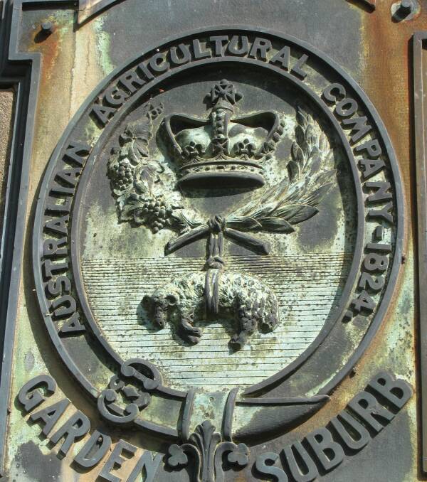Historic: The company's 1824 coat-of-arms tells its own story.