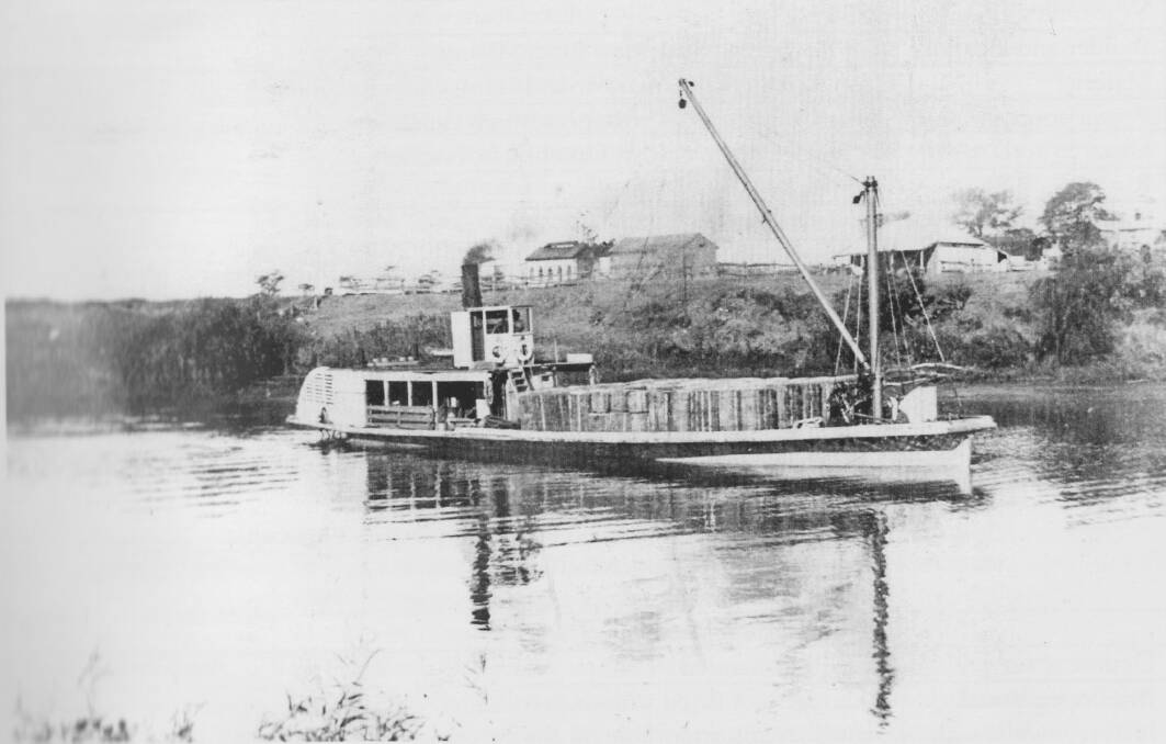 The inland paddle steamer Anna Maria. Picture: Wayne Patfield Collection
