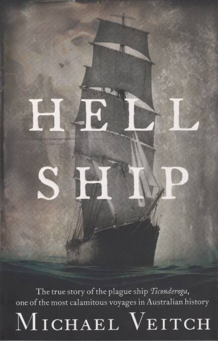 GHOSTLY: Michael Veitch’s tale of a plague-stricken sailing ship.