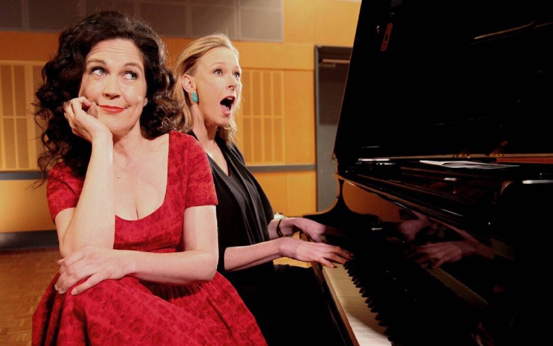 ENGAGING CHAT: Following the success of their podcasts, best mates Annabel Crabb and Leigh Sales are spreading the joy through their Chat 10 Looks 3 sessions. They set up their piano at the Civic Theatre next month.