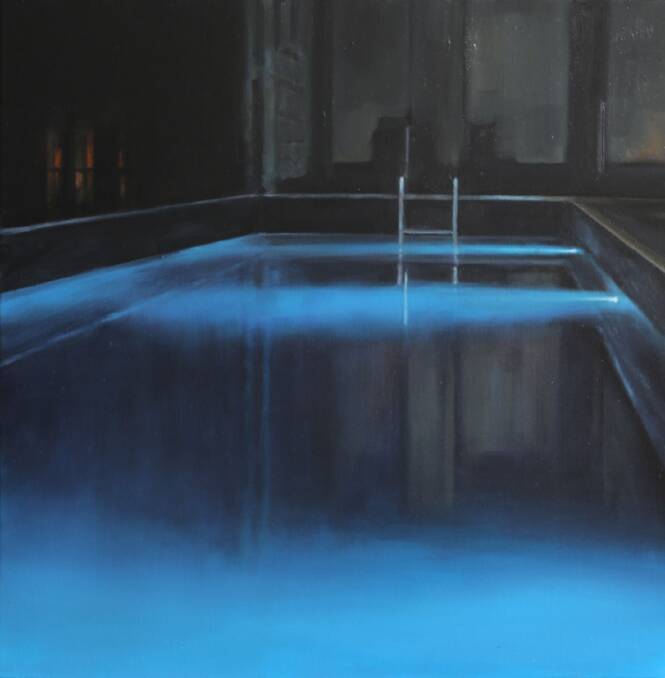 DEEP: Rooftop Lap Pool, by John Morris, who's exhibiting at 67 Parry Street.
