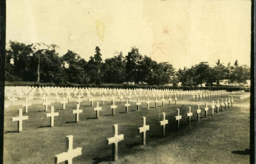SOMBRE: Soputa War Cemetery, Papua New Guinea. Image: University of Newcastle's Cultural Collections