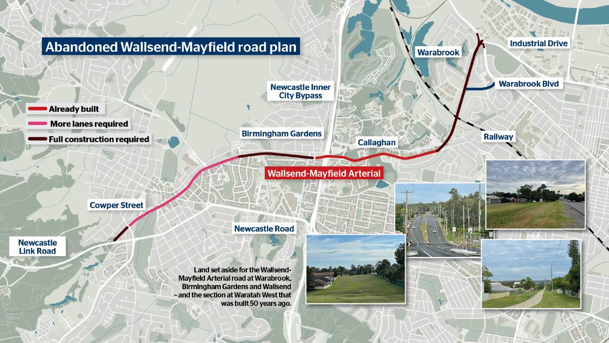 Seven kilometres of convenience: we can have a Wallsend-Mayfield road