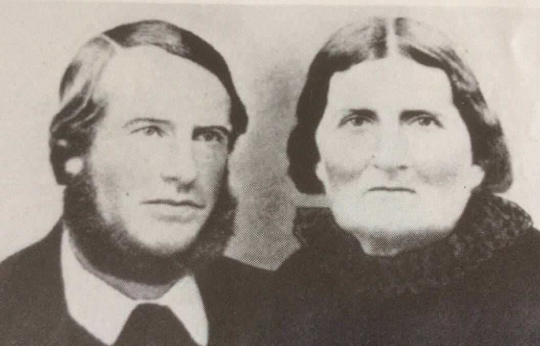 Pioneers: Captain James Banks and his remarkable wife, Cecilia, in 1915.