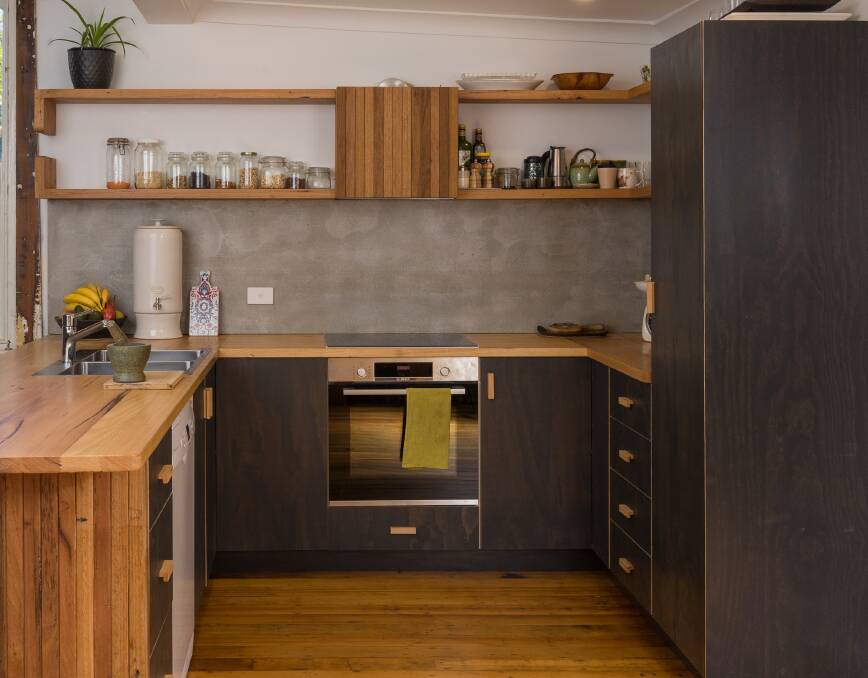 LOCAL TOUCH: The kitchen built by Goodwood Constructions. Picture: Chris Brown