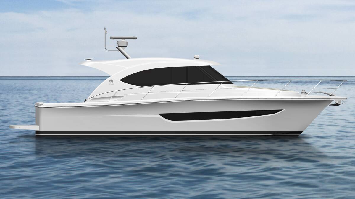 GALLANT: An artist impression of the 395 SUV. Among other features, it has a new hull and deck design.