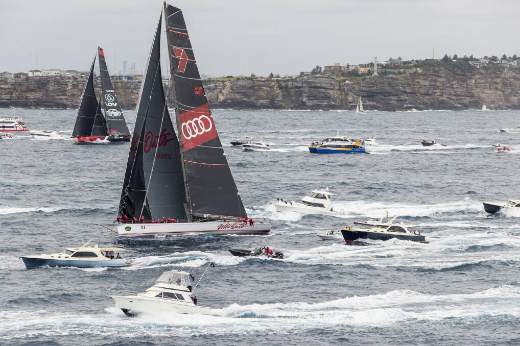 SYDNEY SHOWDOWN: Supermaxis Wild Oats XI and Comanche will once again go head to head.