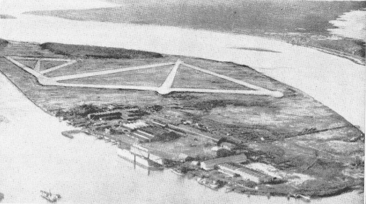 LONG GONE: A rare picture of the Walsh Island aerodrome. But did it ever exist? Pictures: Supplied