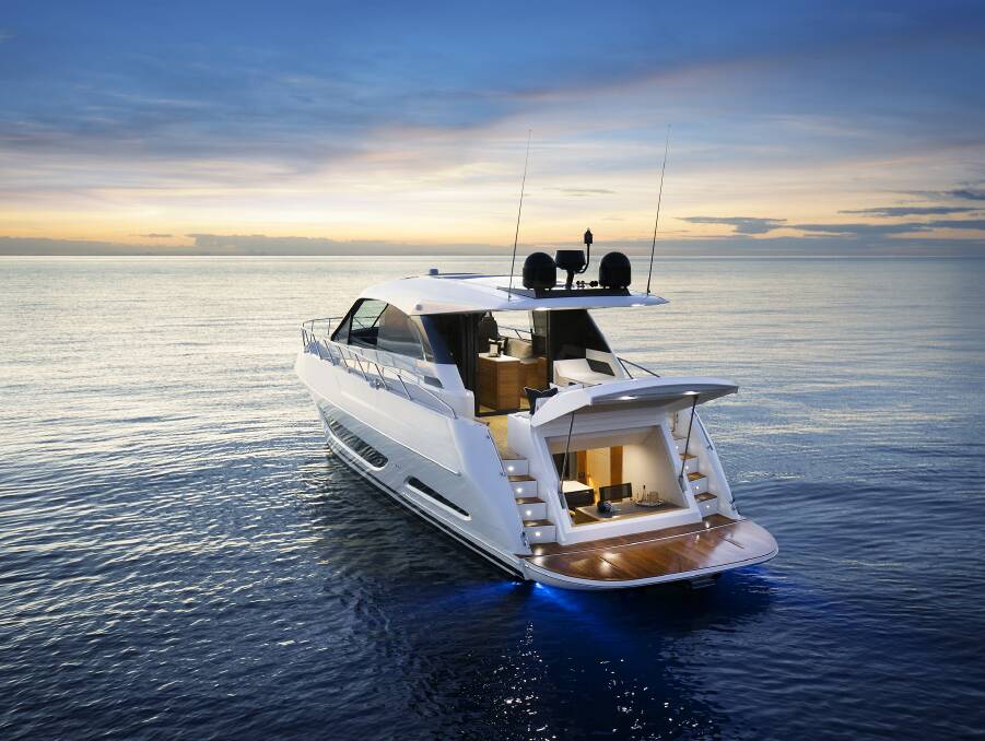 INVESTMENT: Maritimo is looking to push into the US market, displaying latest models at the Palm Beach boat show. 