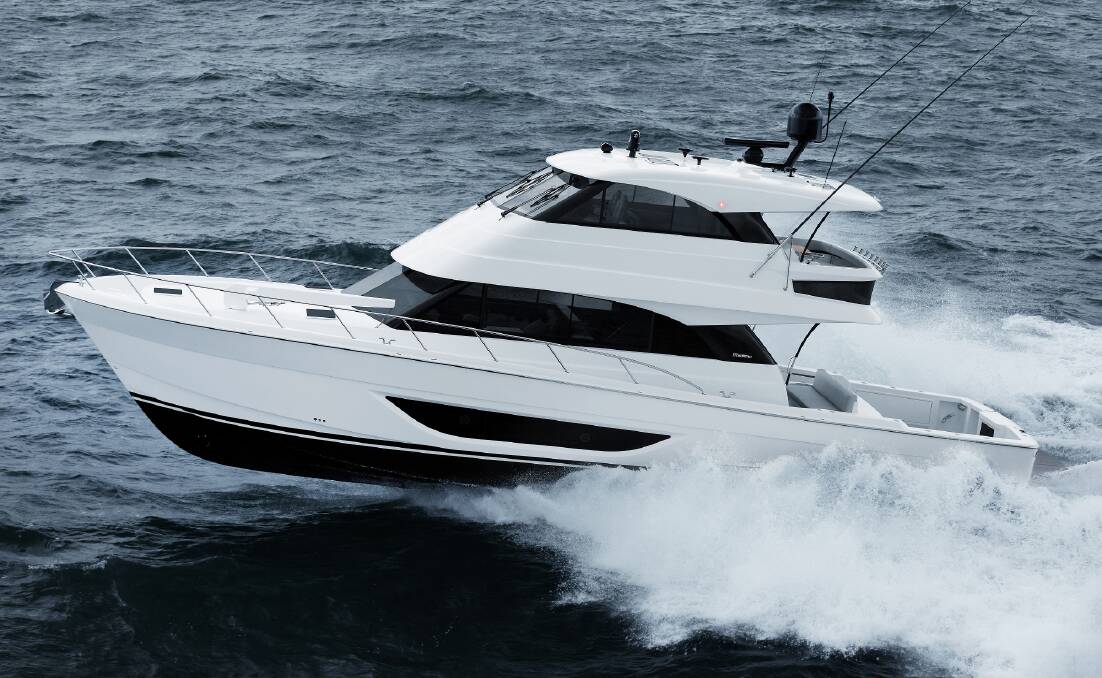SIGHT TO BEHOLD: Maritimo's M600 will look absolutely fantastic to sports fishing enthusiasts.