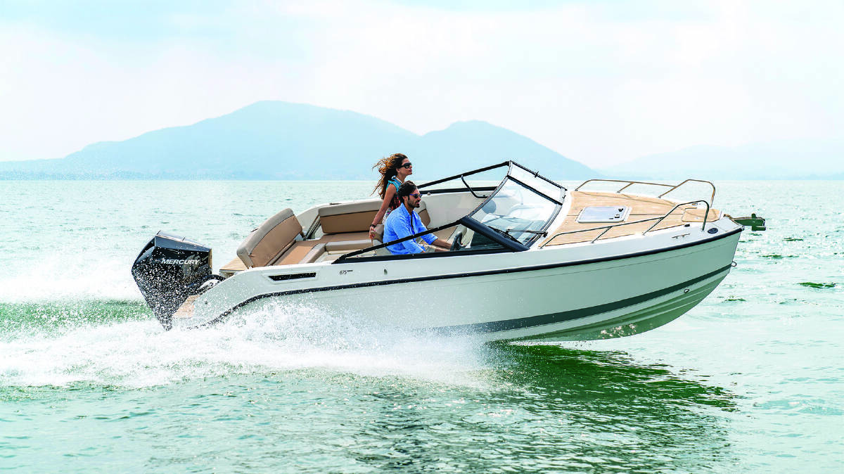 NEW ARRIVAL: Quicksilver powerboats are on the way through Arvor Australia.