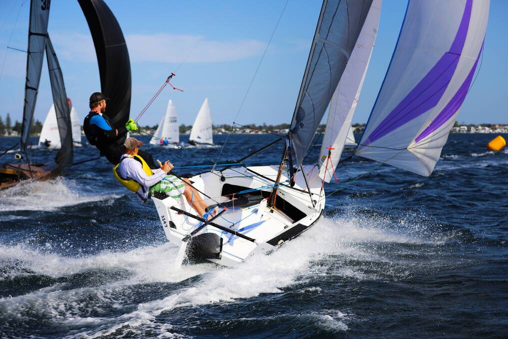 FAST CLASS: The Cherub dinghy is producing the next wave of champion sailors from Lake Macquarie. 