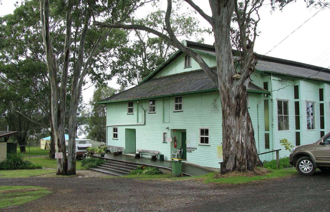SHOWPIECE: The 1940 Greta Migrant Camp cinema was rebuilt at Tahlee College in Port Stephens. Pictures: Mike Scanlon