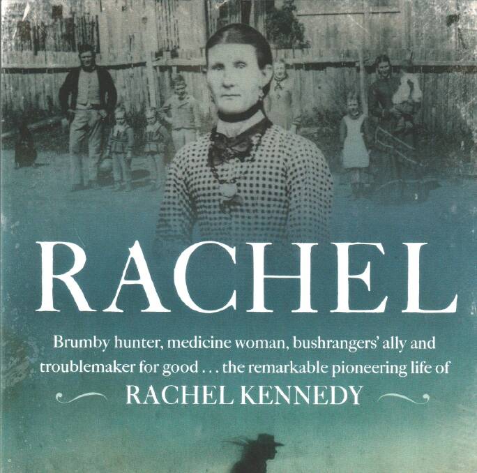 BUSH LEGEND: The cover of the new paperback, Rachel, by Jeff McGill.