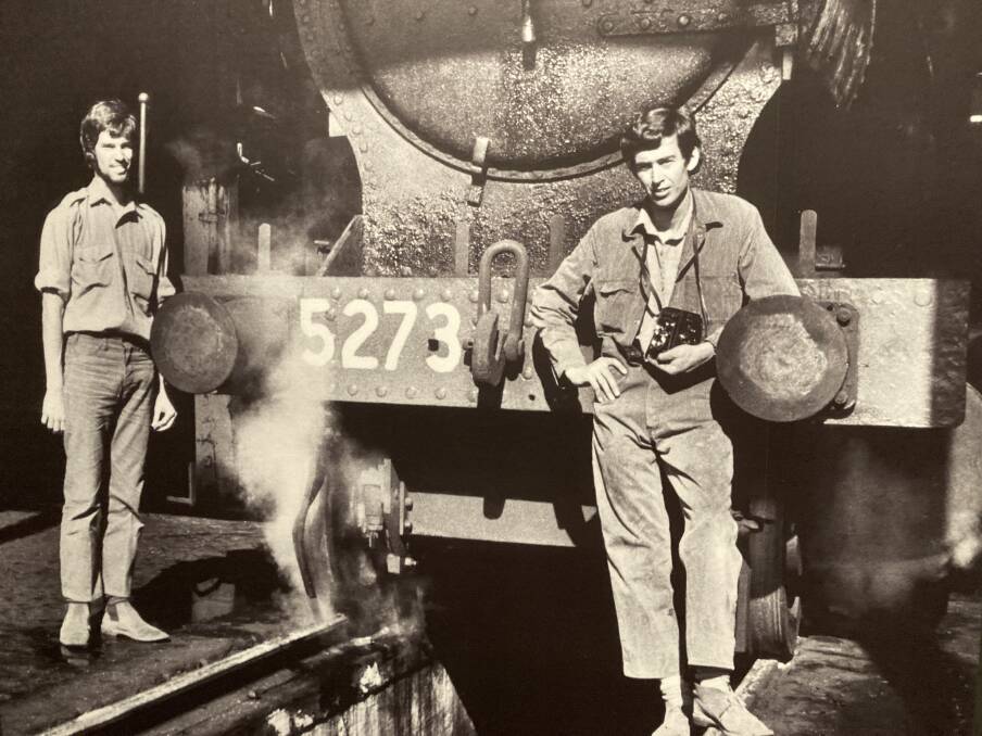 Brothers Robert and Bruce Wheatley roamed the NSW rail network in the 1960s taking rare, extraordinary pictures as the steam era ended. Picture by Robert and Bruce Wheatley