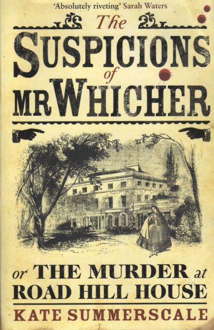 Compelling: The cover of the book outlining the famous murder mystery.
